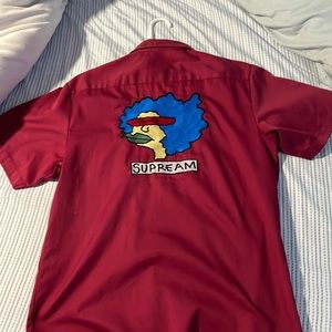 Worn only once limited edition supreme